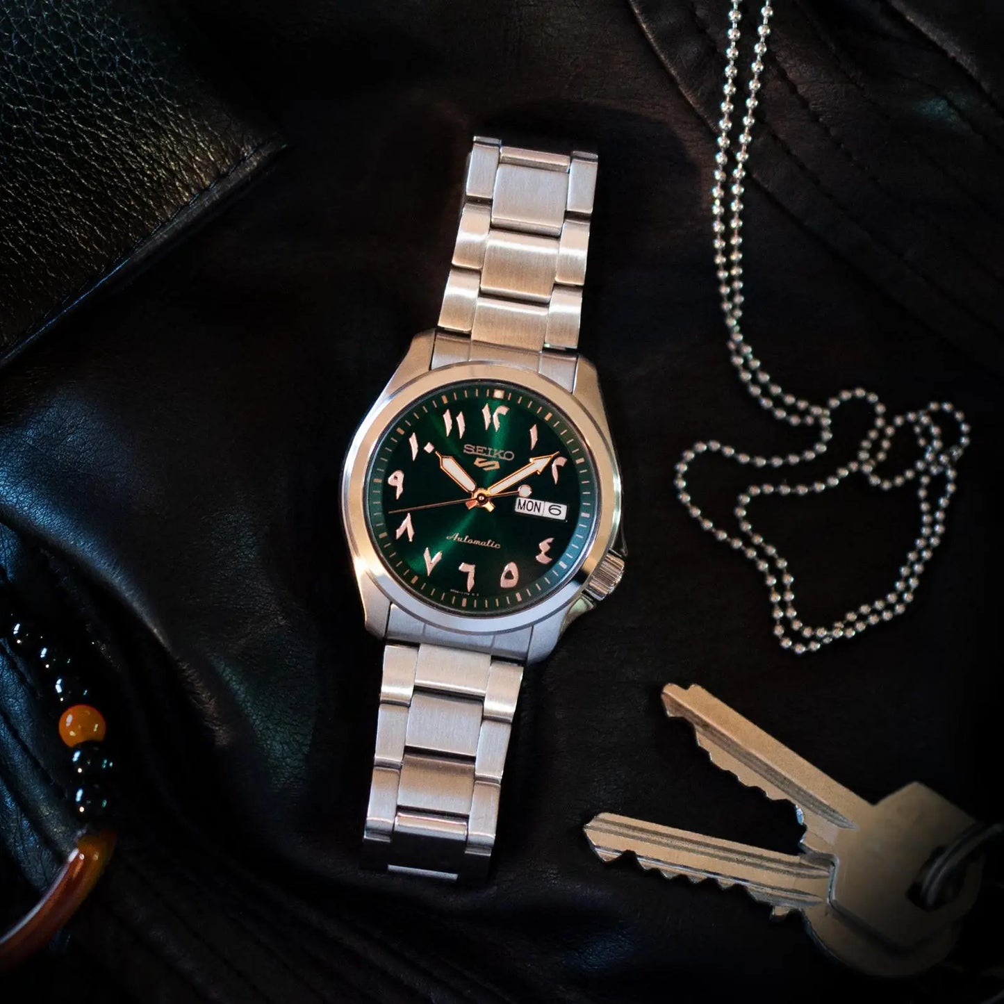 Seiko Arabic Dial Green - SRPH49K1